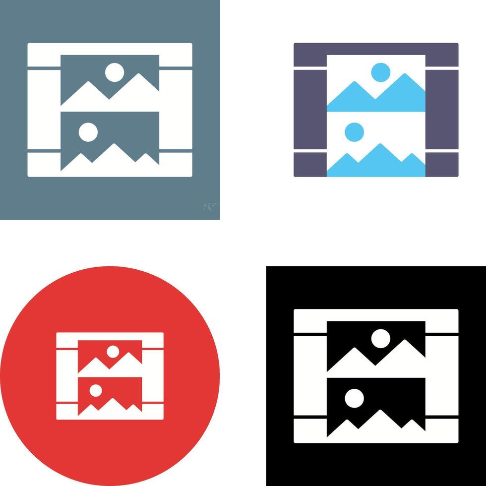 Gallery Icon Design vector