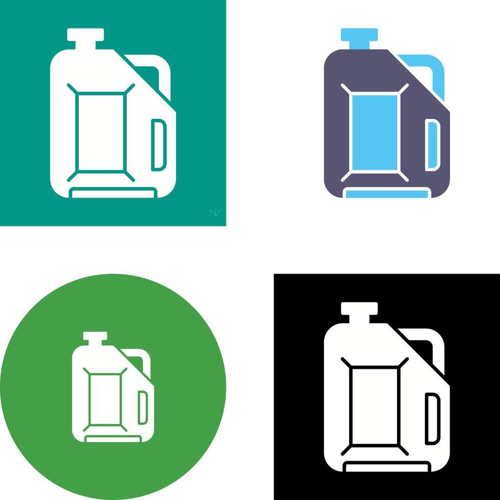 Jerrycan Icon Design vector