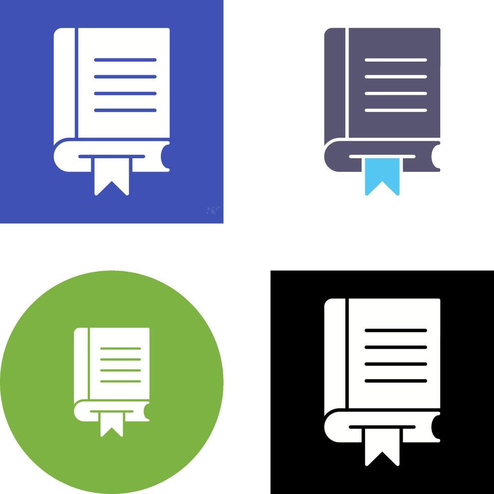 Book Icon Design vector