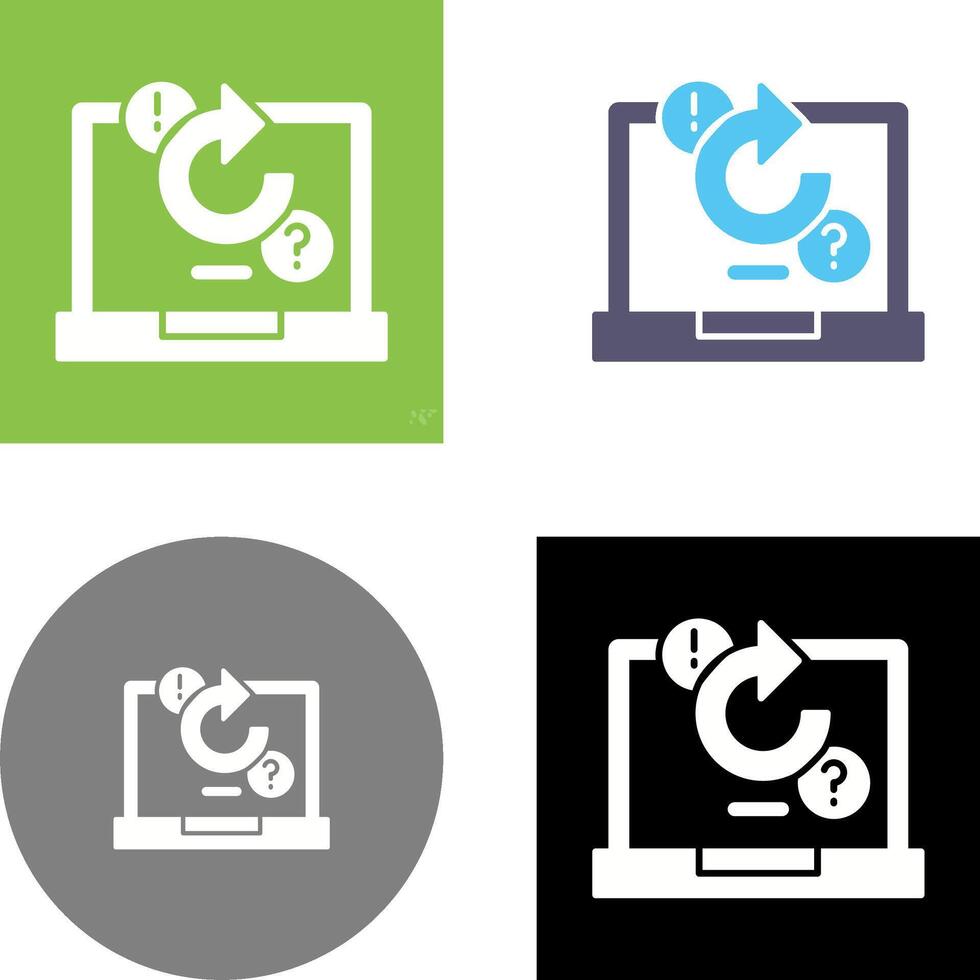 Problem solving Icon Design vector