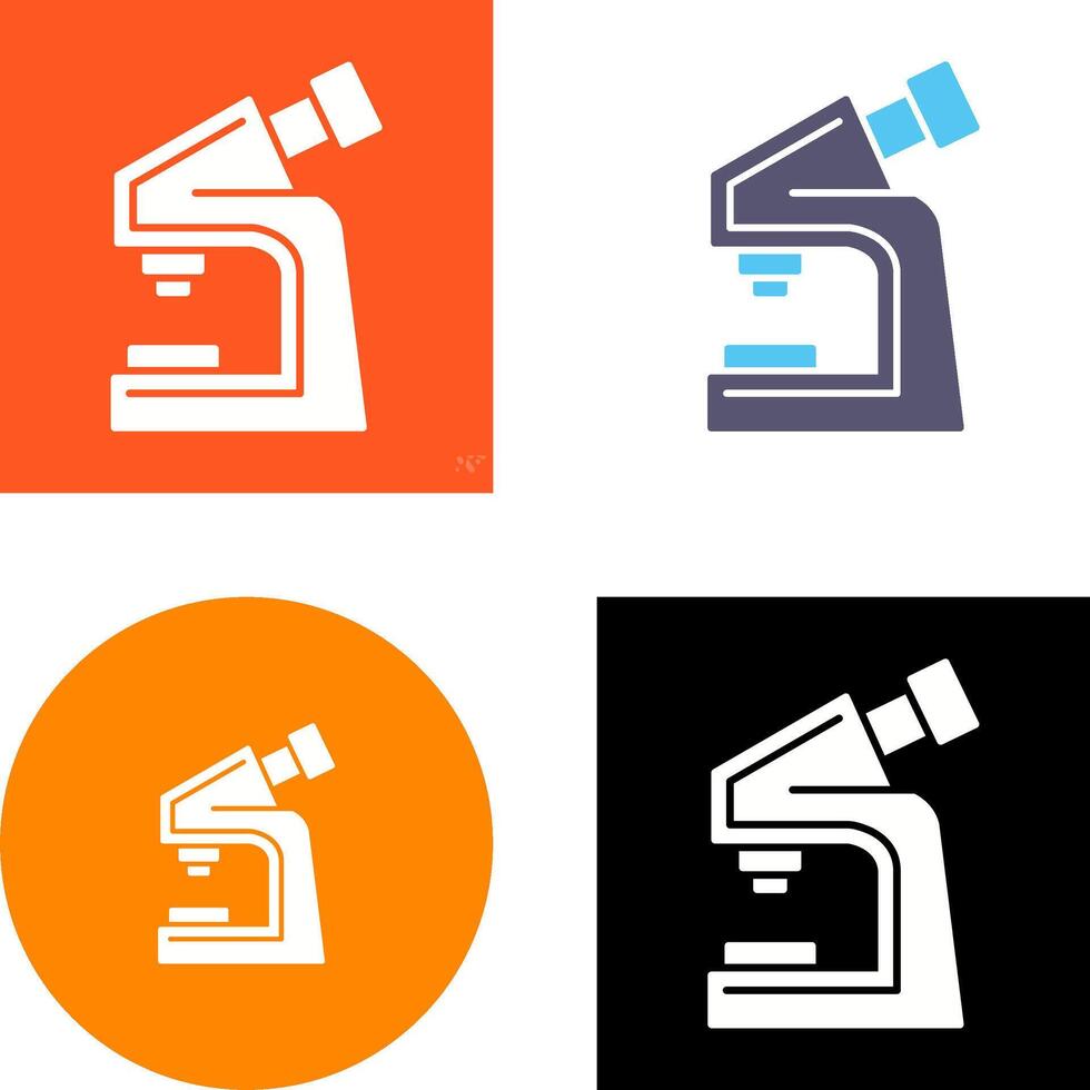 Microscope Icon Design vector