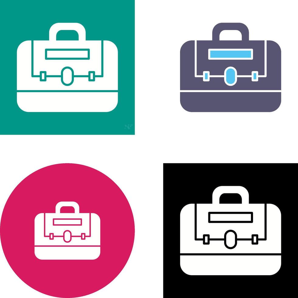 briefcase Icon Design vector
