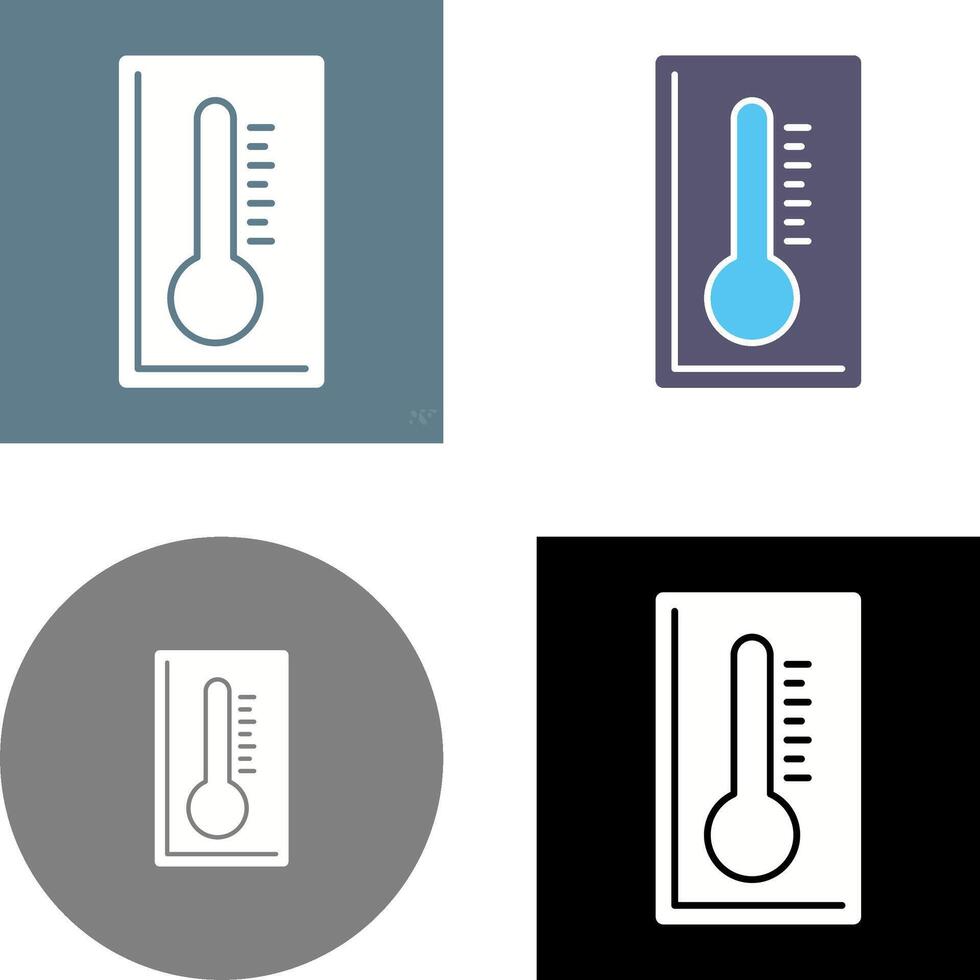 Thermometer Icon Design vector