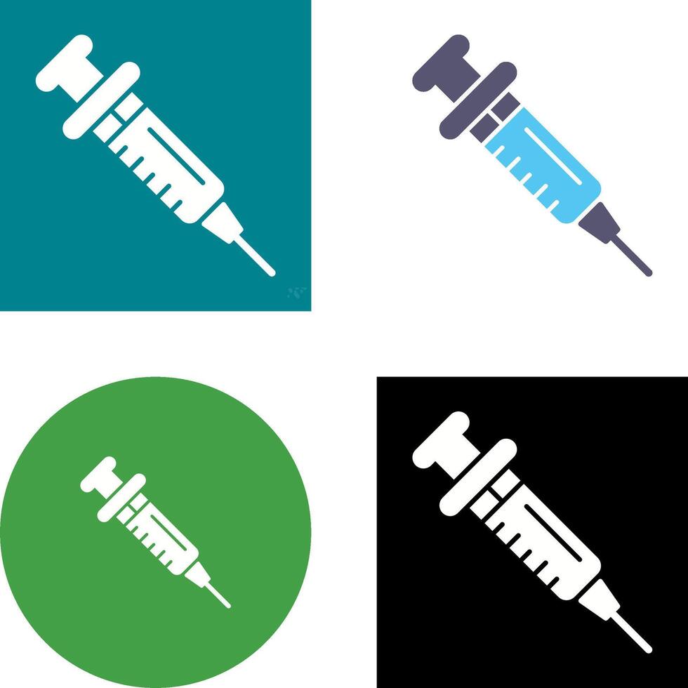 Injection Icon Design vector