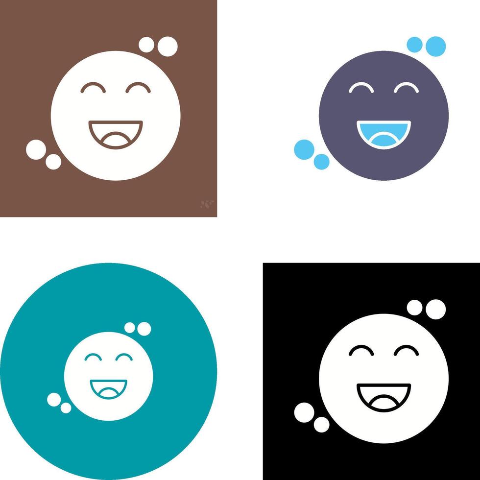 Happiness Icon Design vector