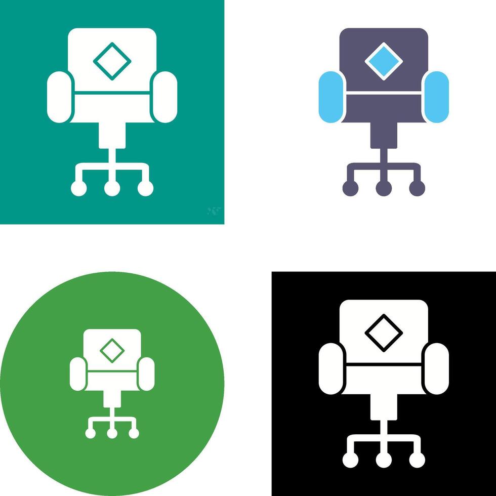 Chair Icon Design vector