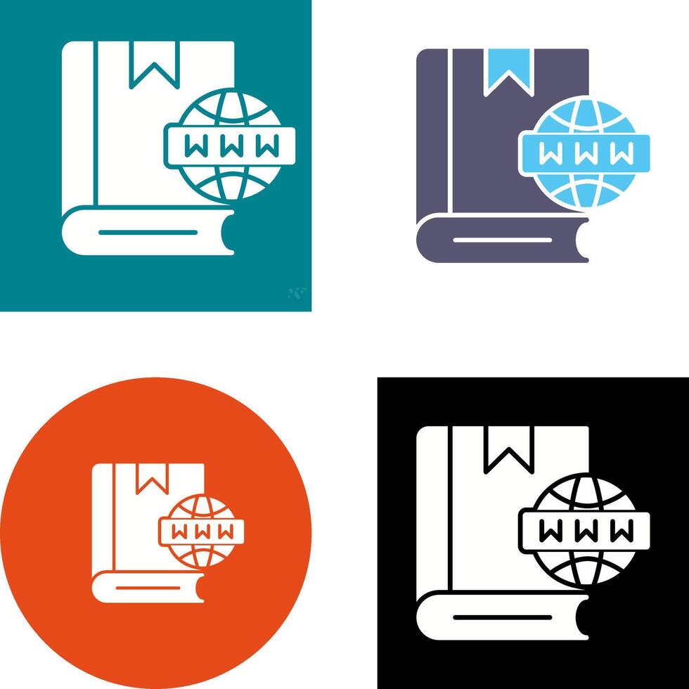 Website Icon Design vector