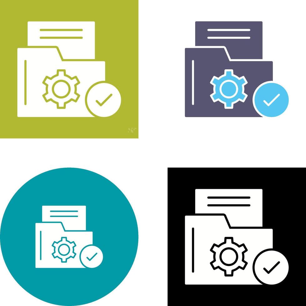 Folder Icon Design vector
