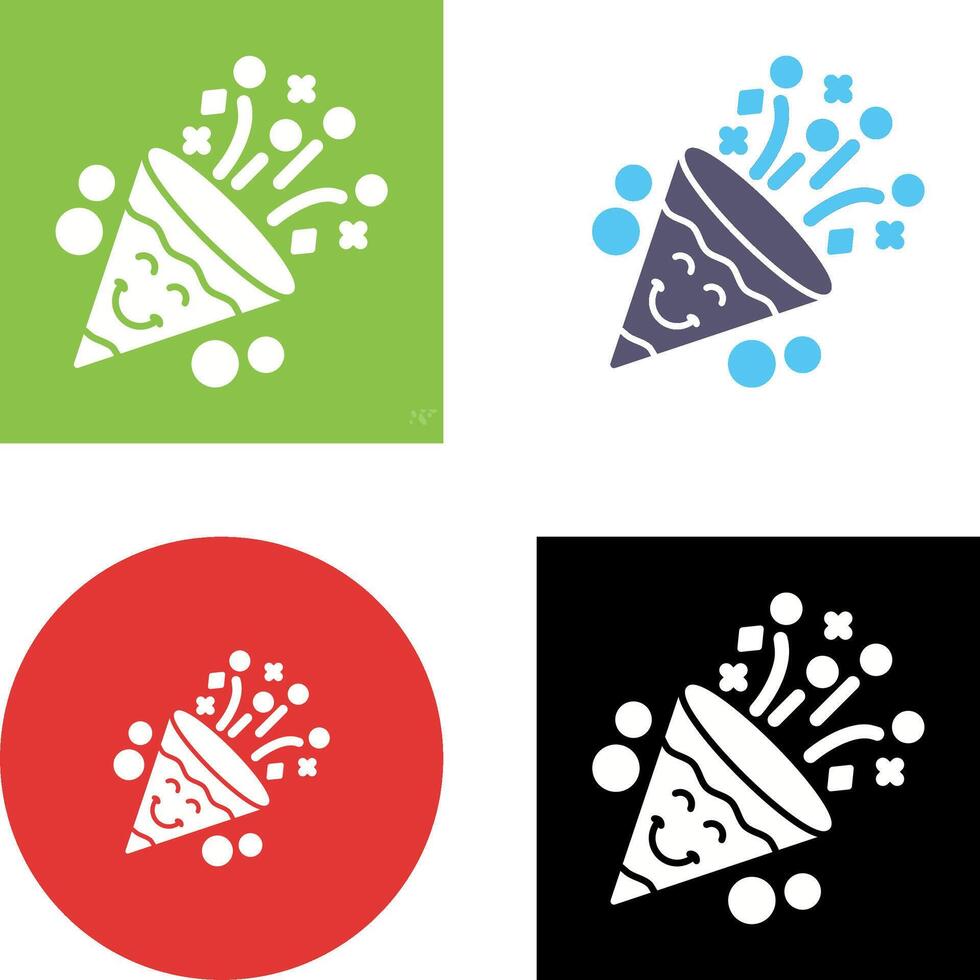 Poppers Icon Design vector