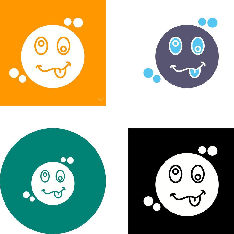 Silly Icon Design vector