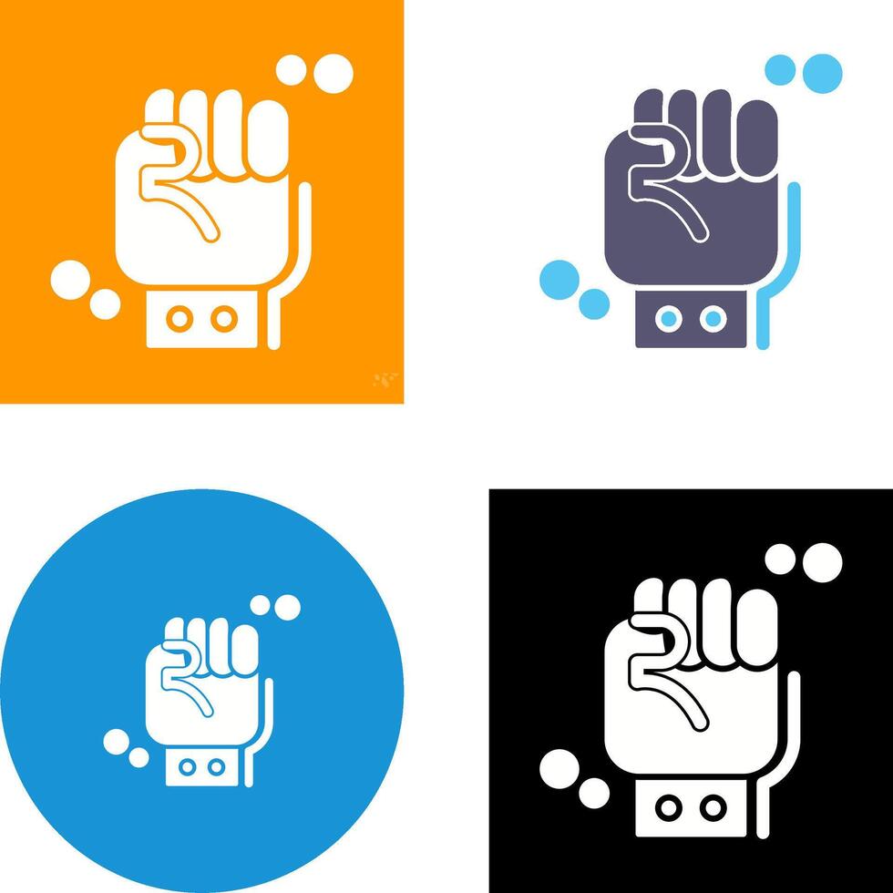 Fist Icon Design vector