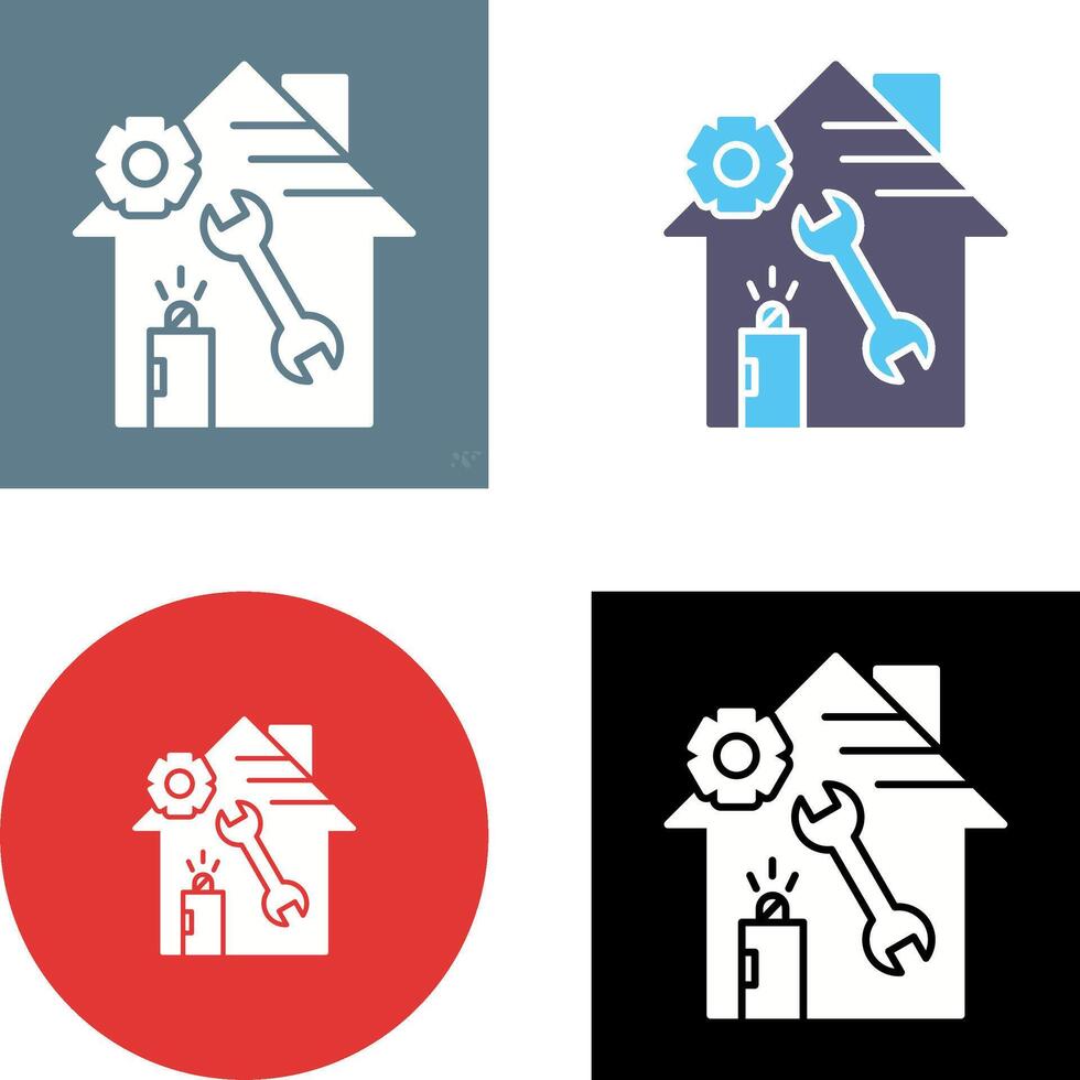 home repair Icon Design vector