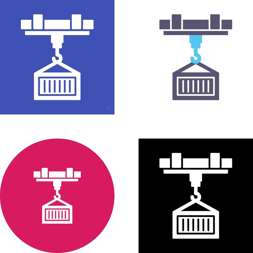 Crane Icon Design vector
