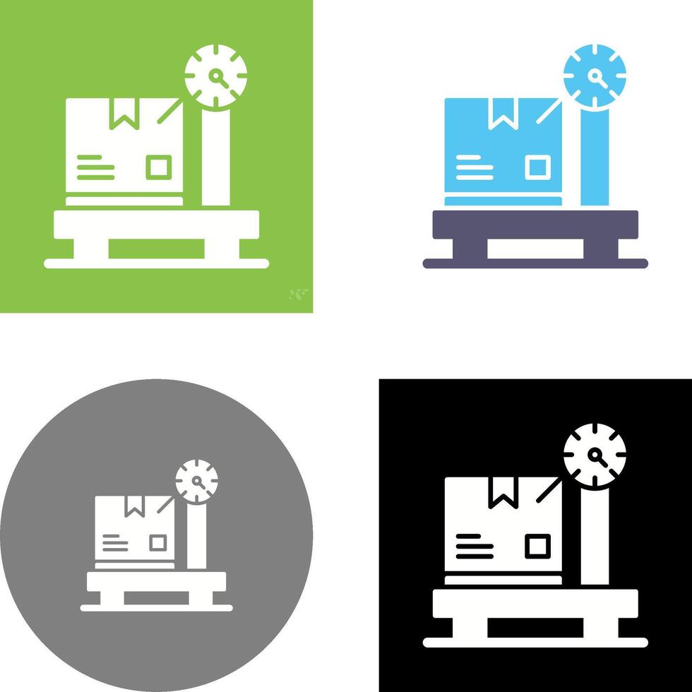 Weight Icon Design vector