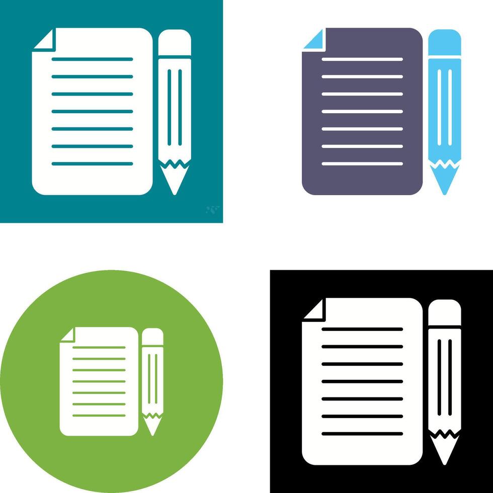 Page Icon Design vector