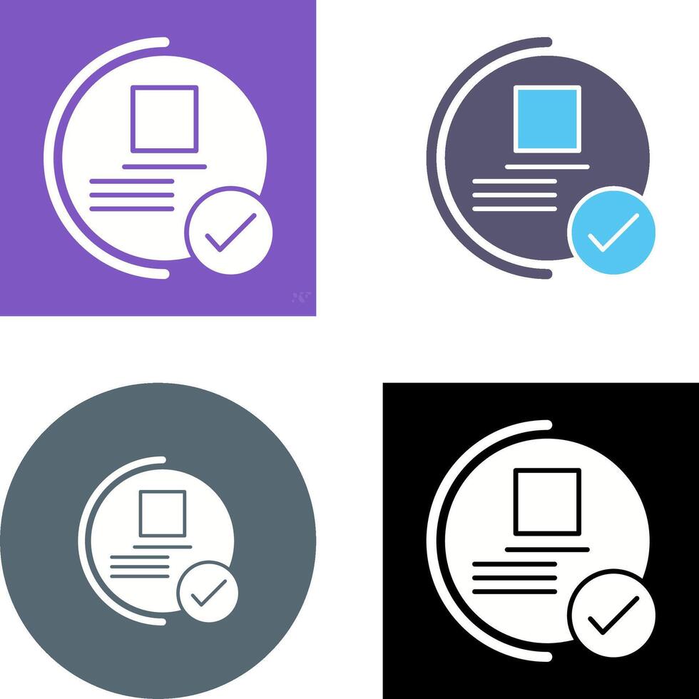 Guarantee Icon Design vector