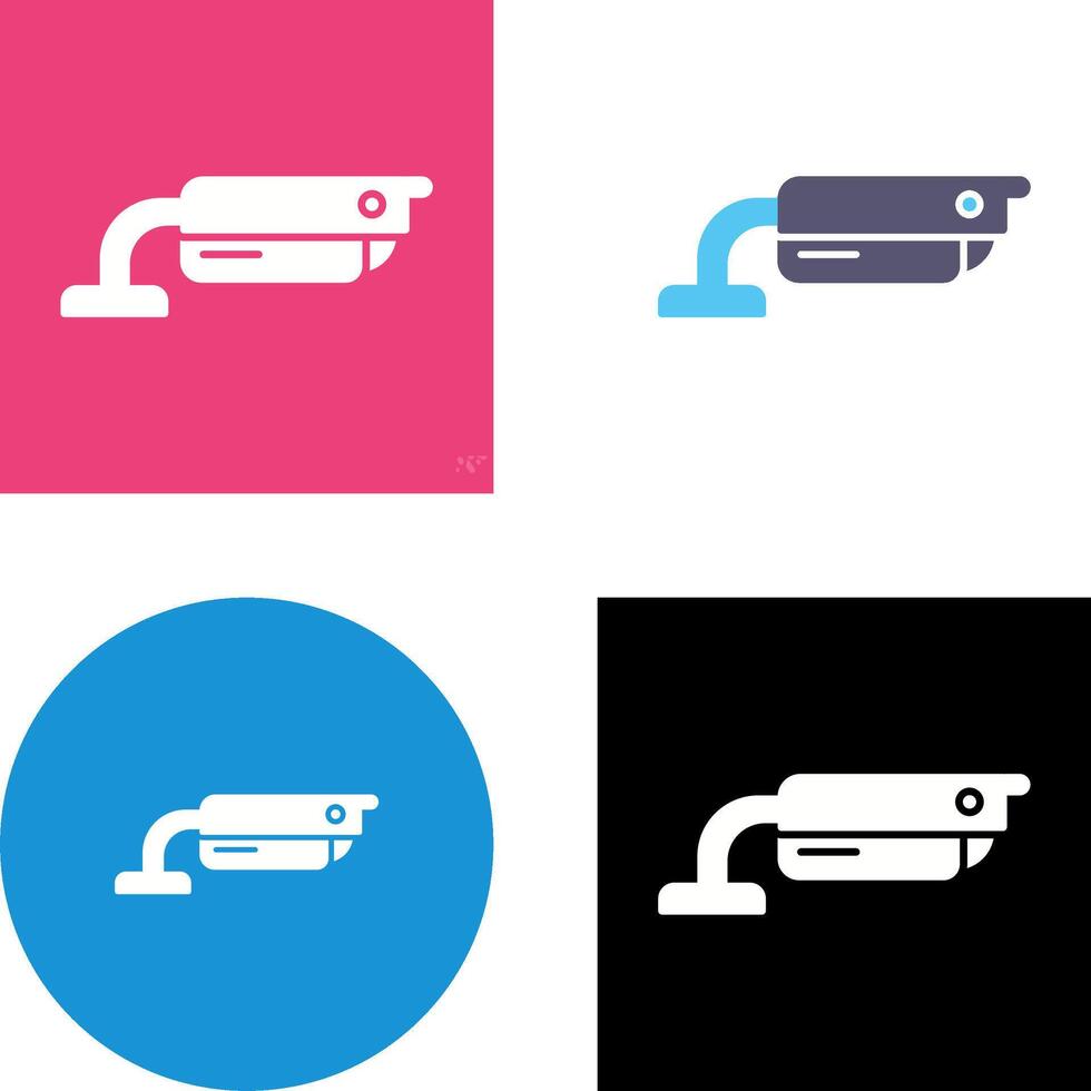 Surveillance Icon Design vector
