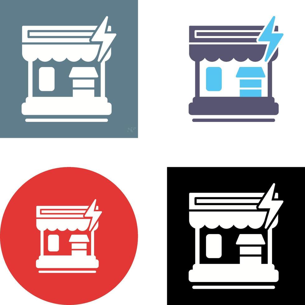 Natural Disaster Icon Design vector