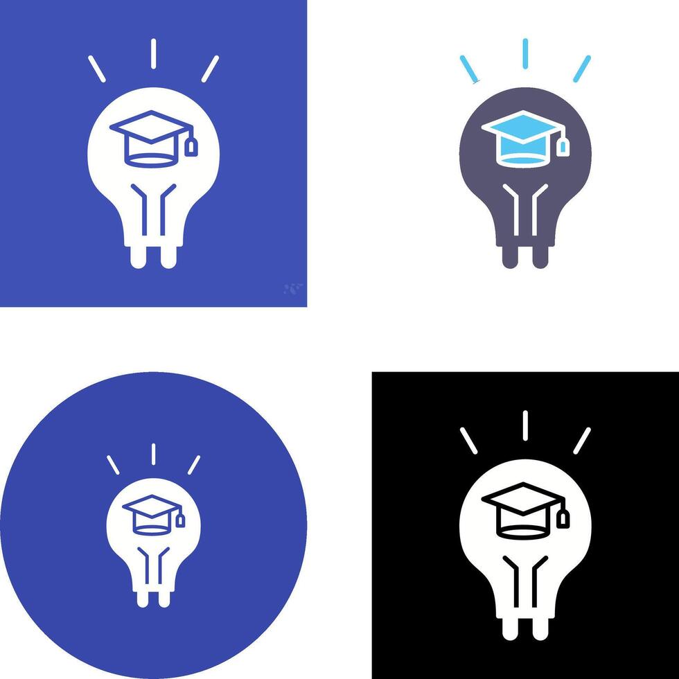 Light Bulb Icon Design vector