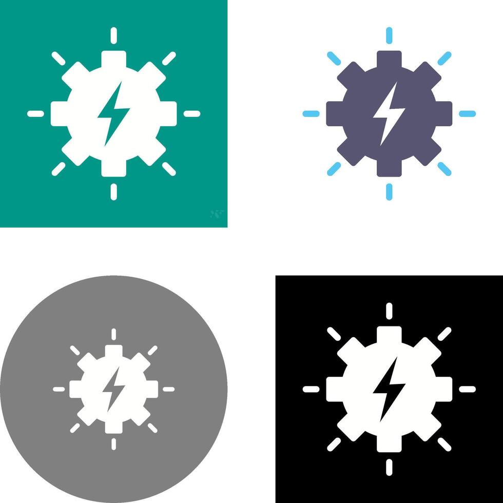 Electricity Icon Design vector