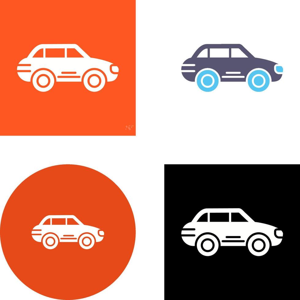 Car Icon Design vector