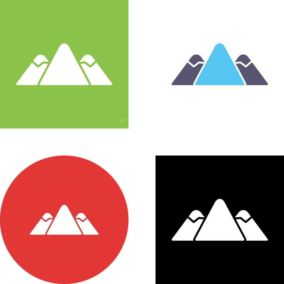 Mountain Icon Design vector