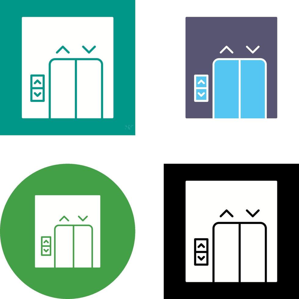 Elevator Icon Design vector