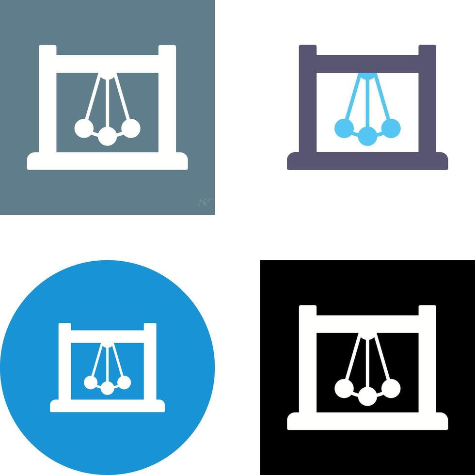 Pendulum Icon Design vector