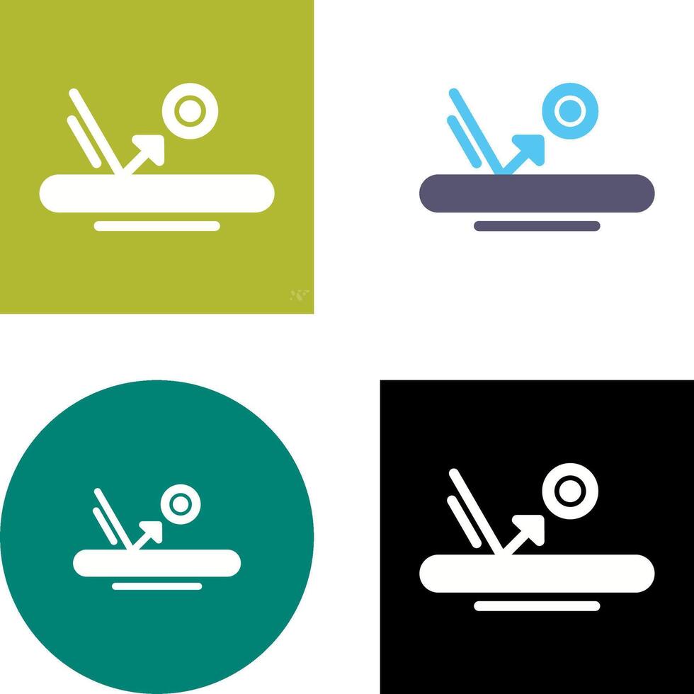 Bounce Icon Design vector