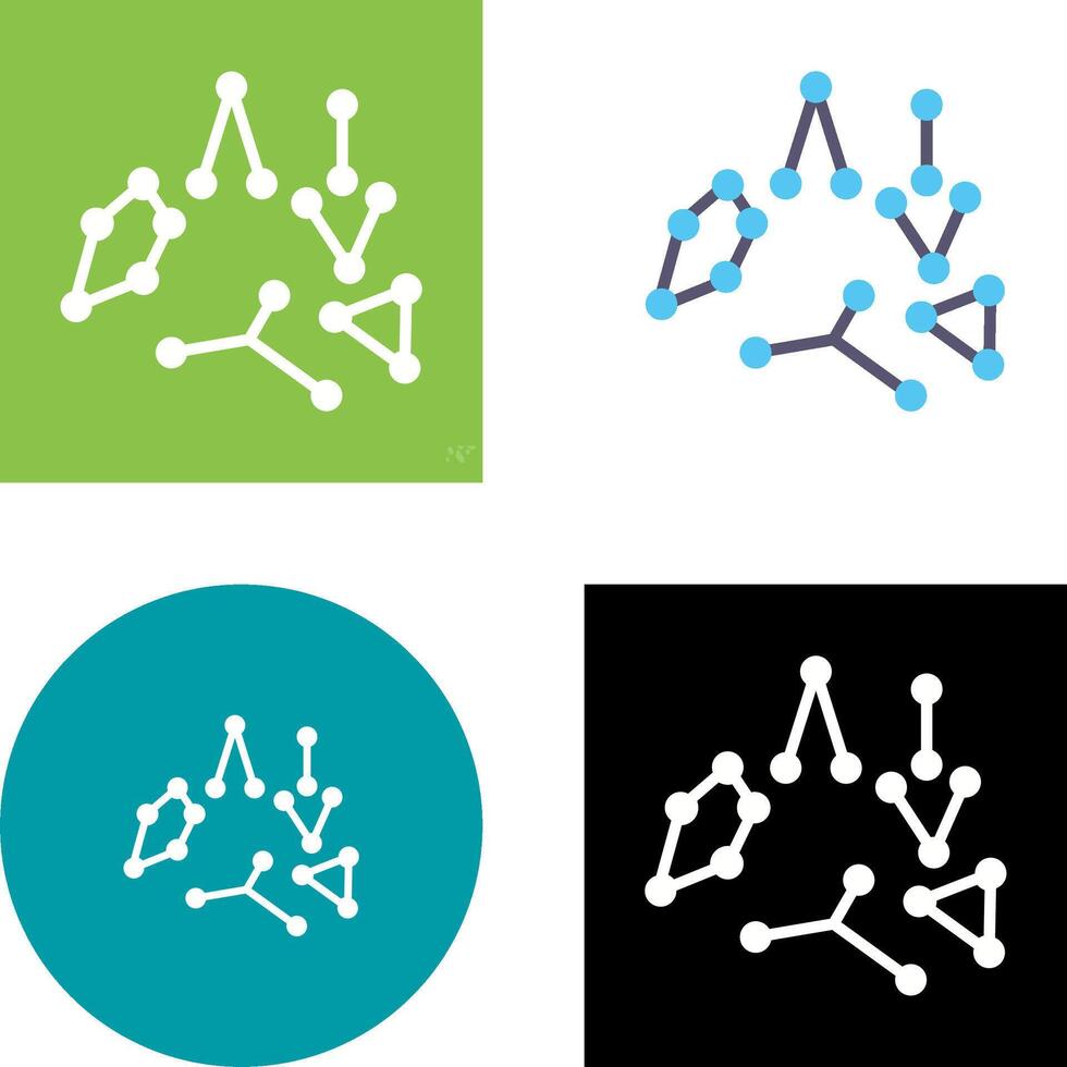 Constellation Icon Design vector