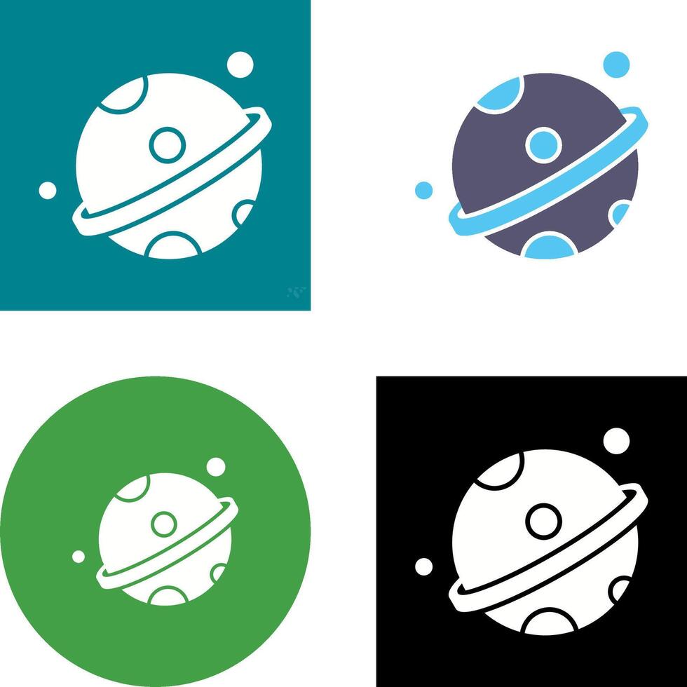 Planet Icon Design vector