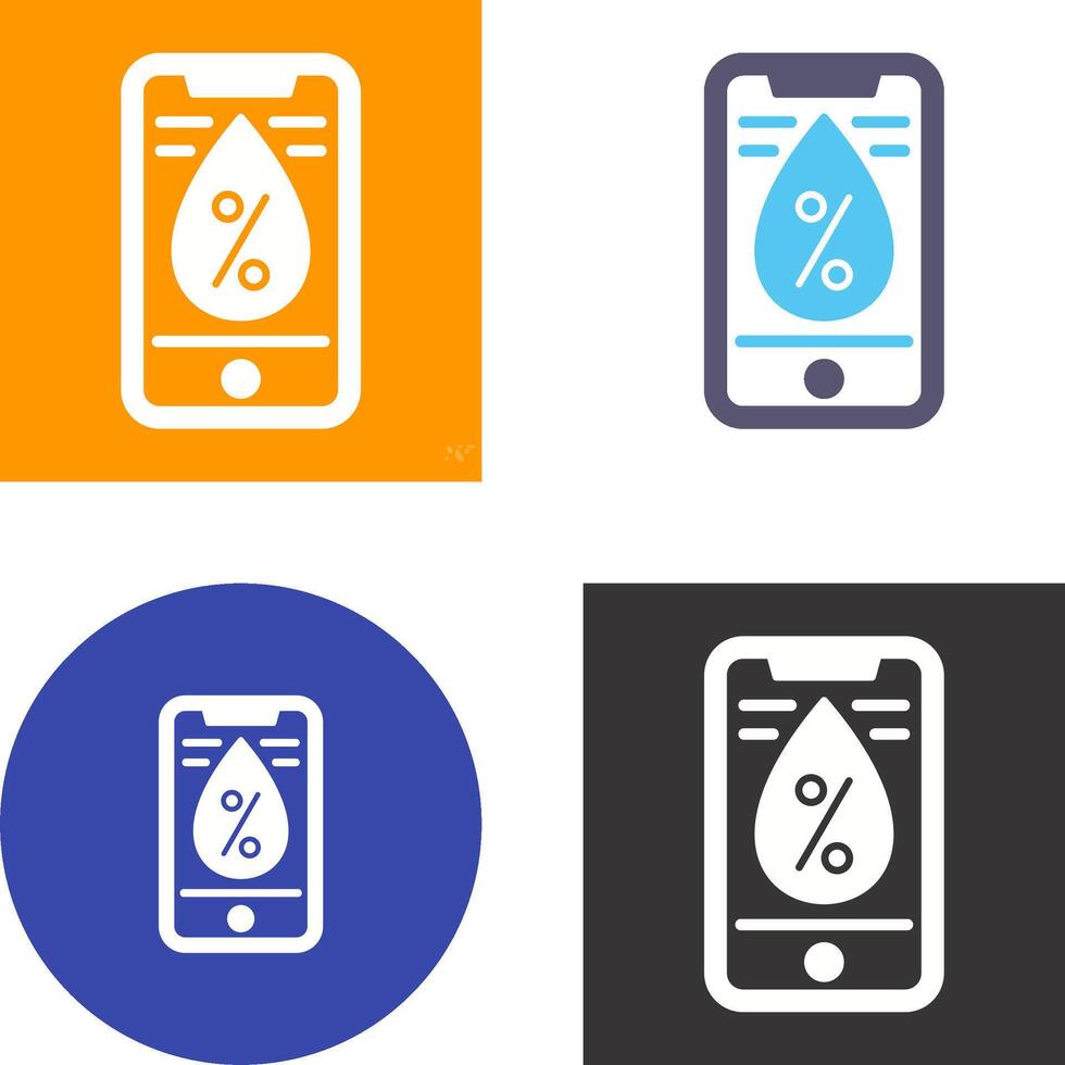 Water Icon Design vector