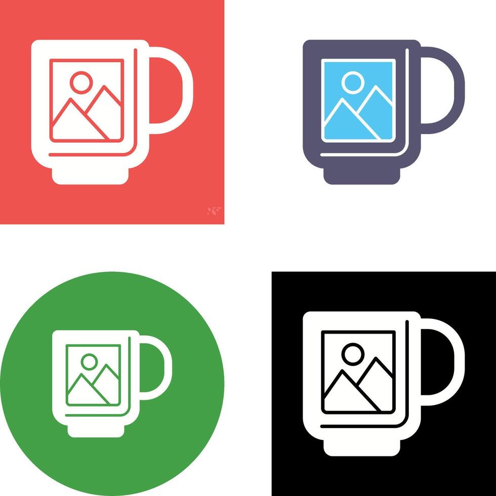 Mug Icon Design vector
