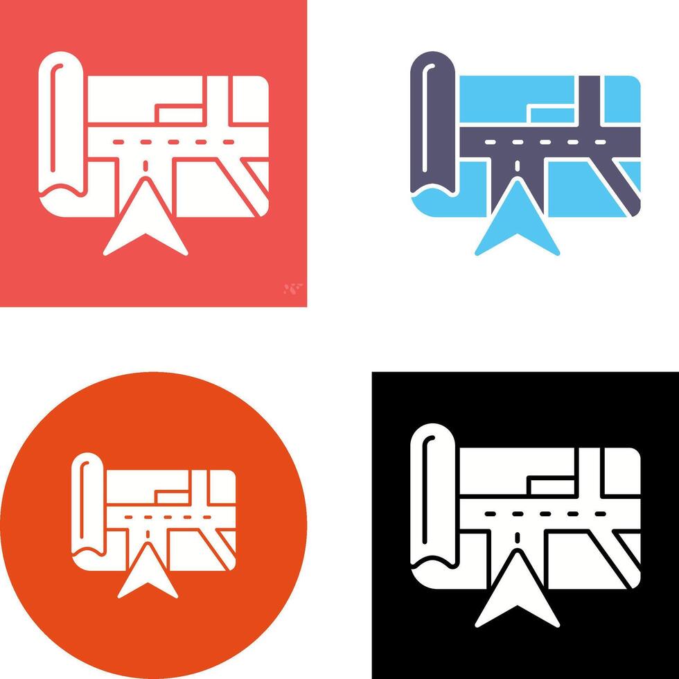 Navigation Icon Design vector