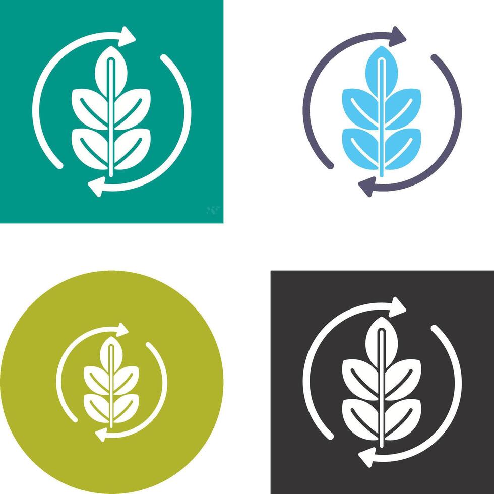 Agronomy Icon Design vector