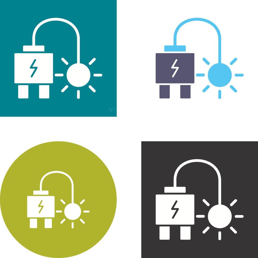 Plug Icon Design vector
