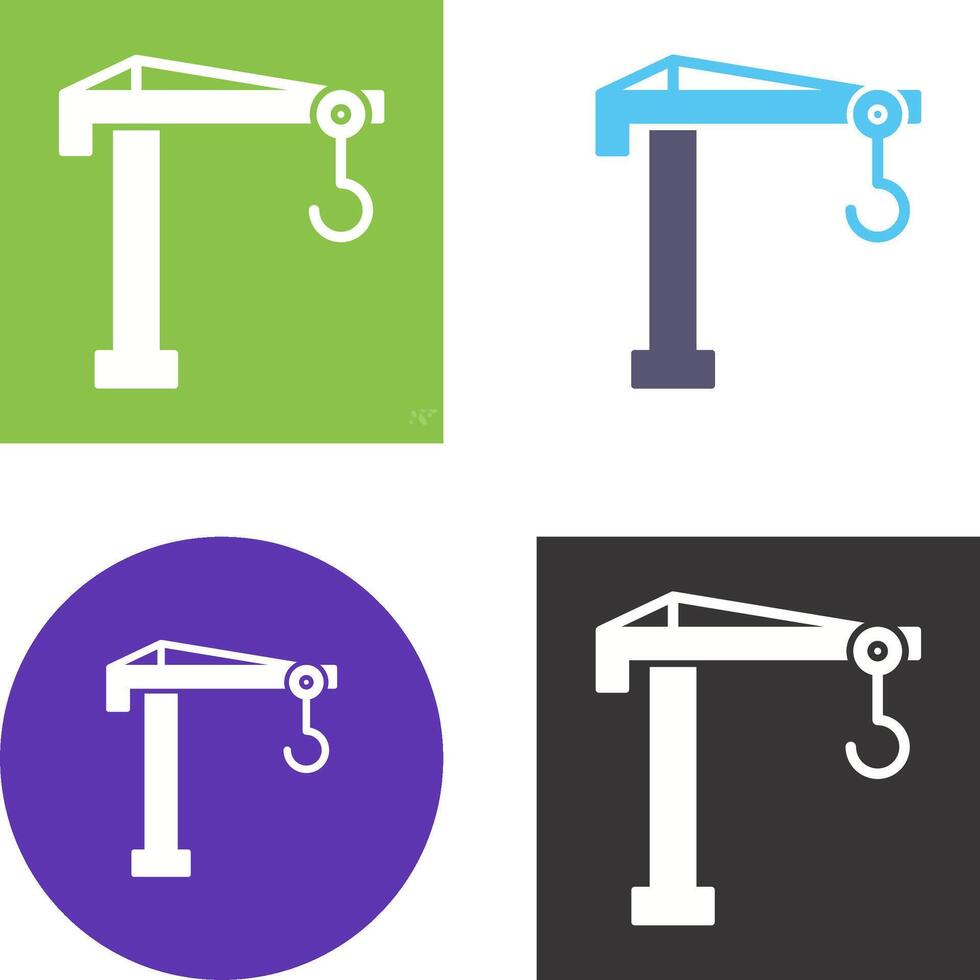 Crane Icon Design vector