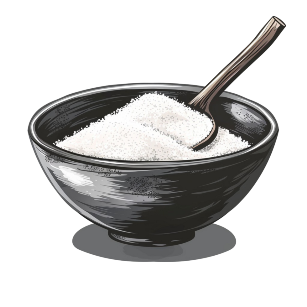 från granulat till godhet utforska de magi av socker i skål png