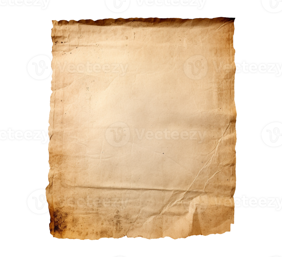 old paper isolated png