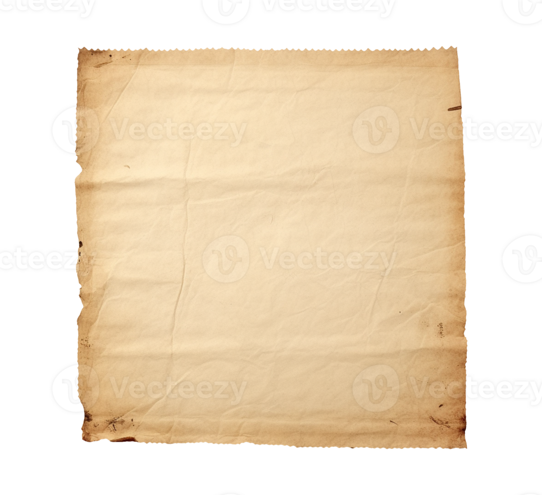 old paper isolated png