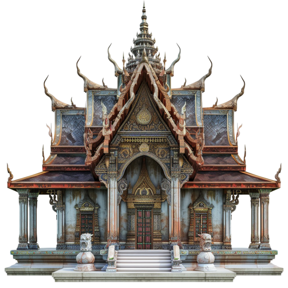 Thai Temple Architecture Tradition Meets Modernity png