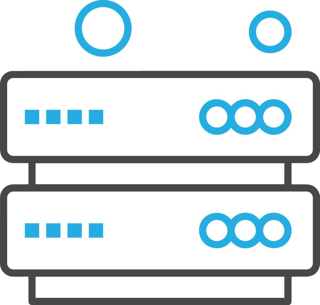 Storage data icon symbol image for database illustration vector
