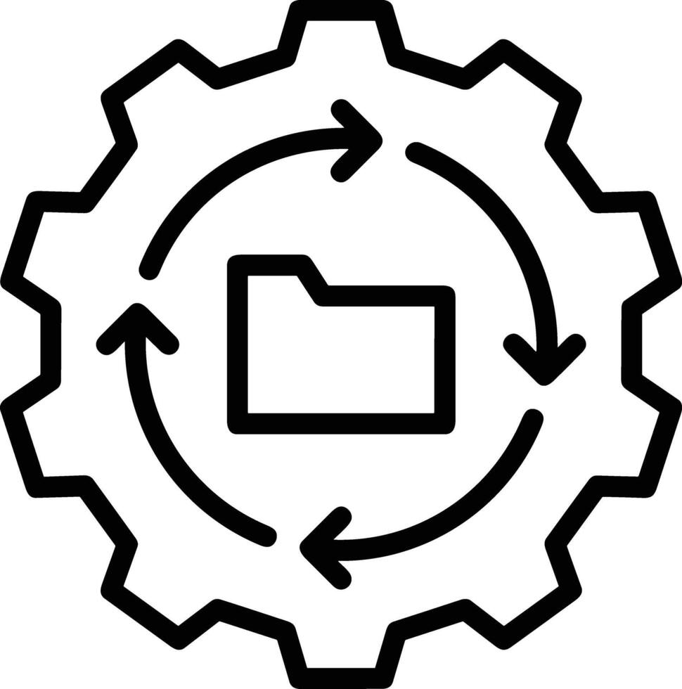 Storage data icon symbol image for database illustration vector
