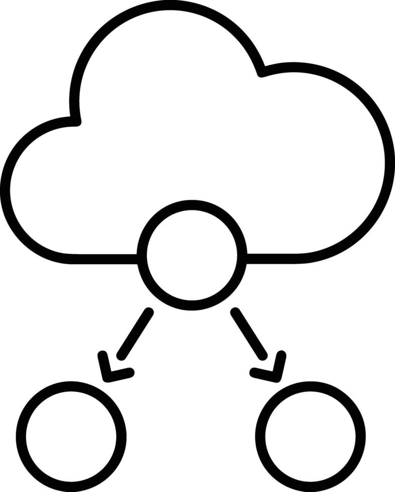 Storage data icon symbol image for database illustration vector