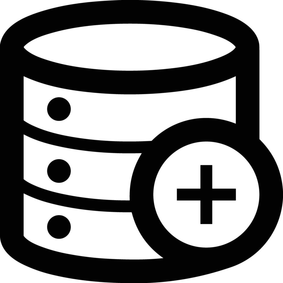 Storage data icon symbol image for database illustration vector