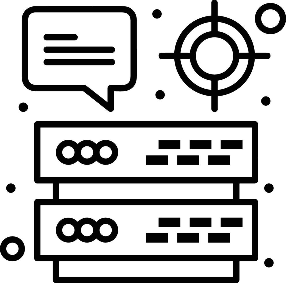 Storage data icon symbol image for database illustration vector