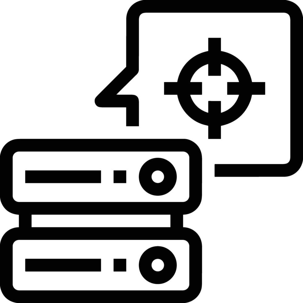 Storage data icon symbol image for database illustration vector