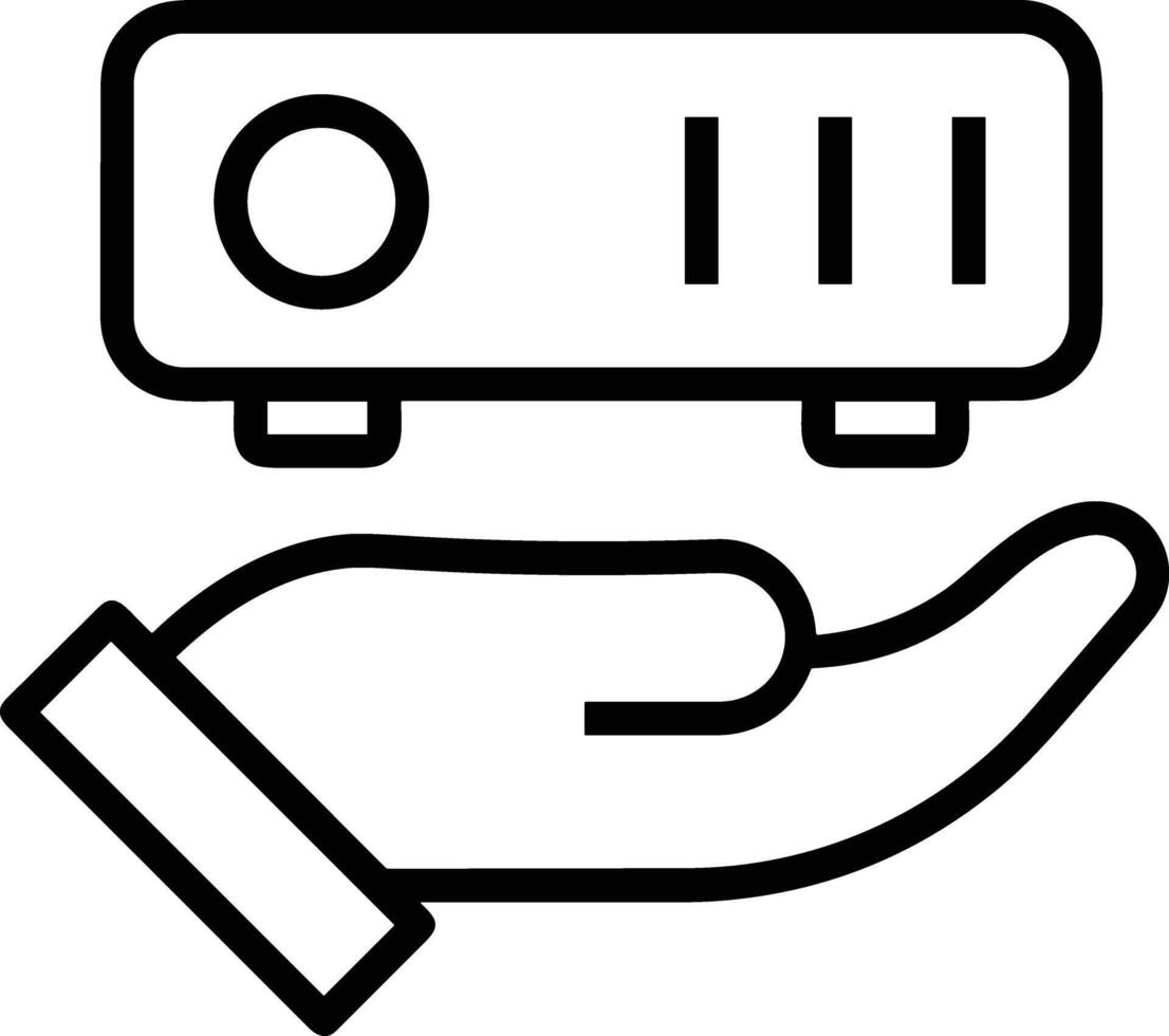 Storage data icon symbol image for database illustration vector