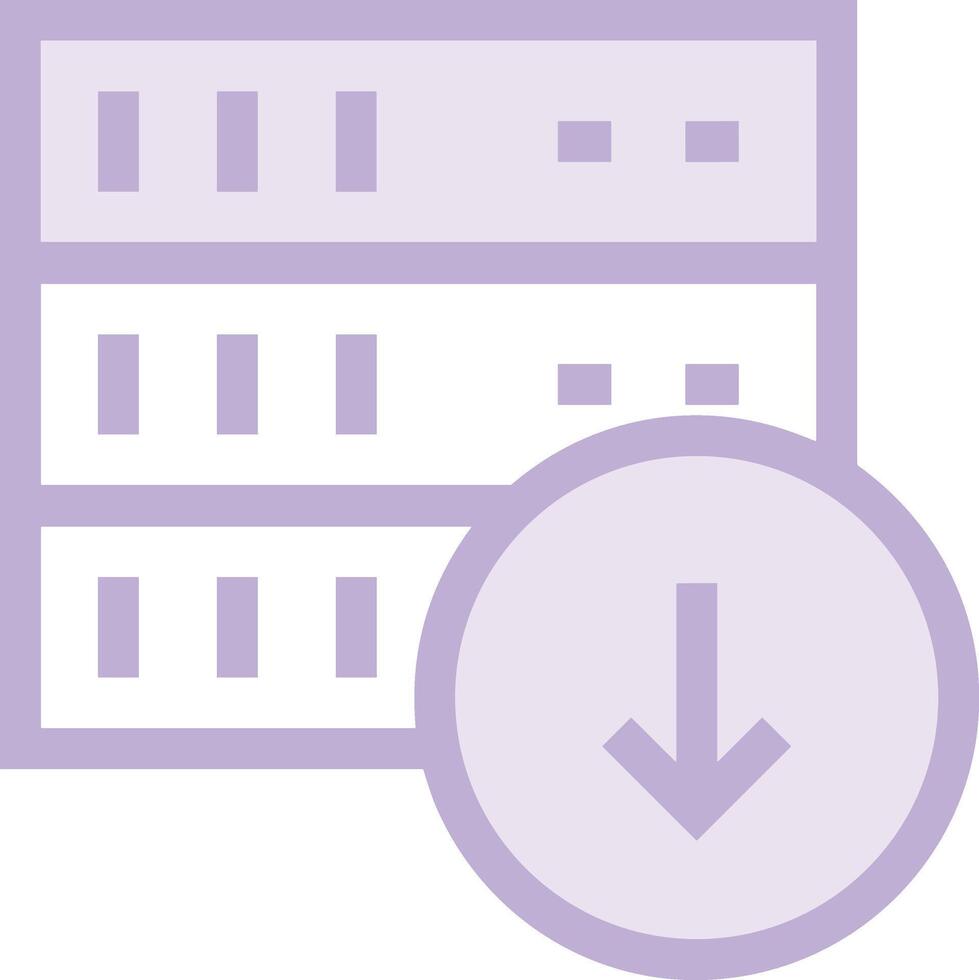 Storage data icon symbol image for database illustration vector
