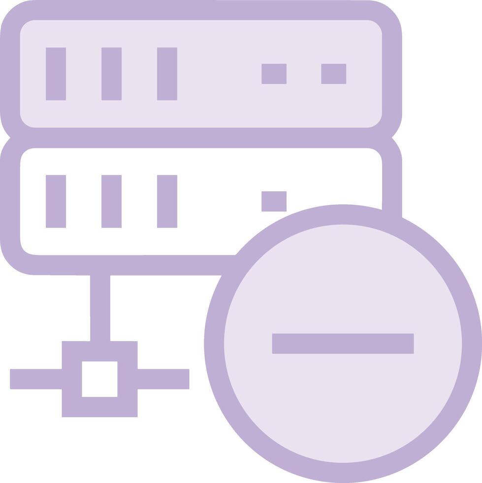 Storage data icon symbol image for database illustration vector